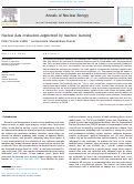 Cover page: Nuclear data evaluation augmented by machine learning