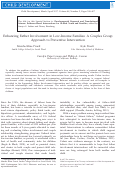 Cover page: Enhancing Father Involvement in Low‐Income Families: A Couples Group Approach to Preventive Intervention