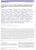 Cover page: Dark Energy Survey Year 3 results: magnification modelling and impact on cosmological constraints from galaxy clustering and galaxy–galaxy lensing