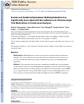 Cover page: Event-level relationship between methamphetamine use significantly associated with non-adherence to pharmacologic trial medications in event-level analyses