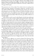 Cover page: Disinherited Generations: Our Struggle to Reclaim Treaty Rights for First Nations Women and Their Descendants. By Nellie Carlson and Kathleen Steinhauer, as told to Linda Goyette.