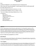 Cover page: Apremilast and adalimumab: a novel combination therapy for recalcitrant psoriasis