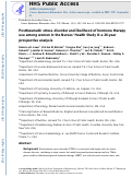 Cover page: Posttraumatic Stress Disorder and Likelihood of Hormone Therapy Use among Women in the Nurses' Health Study II: A 26-Year Prospective Analysis