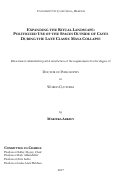 Cover page: Expanding the Ritual Landscape: Politicized Use of the Spaces Outside of Caves during the Late Classic Maya Collapse