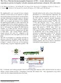 Cover page: The cyro-thermochromatographic separator (CTS): A new detection and separation system for 
highly volatile osmium and hassium (element 108) tetroxides