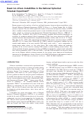 Cover page: Beam ion driven instabilities in the National Spherical Tokamak Experiment