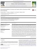 Cover page: Steep spatial gradients of volcanic and marine sulfur in Hawaiian rainfall and ecosystems