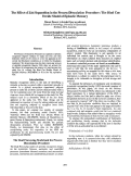 Cover page: The Effect of List Separation in the Process Dissociation Procedure: The Bind Cue Decide Model of Episodic Memory