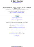 Cover page: The Impact of Housing Vouchers on Crime in US Cities and Suburbs