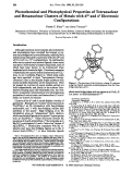 Cover page: Photochemical and photophysical properties of tetranuclear and hexanuclear clusters of metals with d10 and s2 electronic configurations