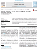 Cover page: Surface tension models for a multi-material ALE code with AMR