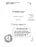 Cover page: DUCTILE SUPERCONDUCTING WIRE THROUGH NOVEL METALLURGICAL TECHNIQUES