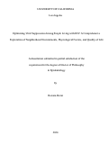 Cover page: Optimizing Viral Suppression Among People Living with HIV: A Comprehensive Exploration of Neighborhood Environments, Physiological Factors, and Quality of Life