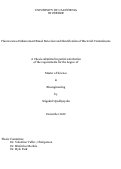 Cover page: Fluorescence-Enhancement Based Detection and Identification of Bacterial Contaminants