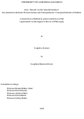 Cover page: How ‘Natural’ are the Natural Numbers? Inconsistencies Between Formal Axioms and Undergraduates’ Conceptualizations of Number