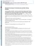 Cover page: Reward processing in trichotillomania and skin picking disorder.