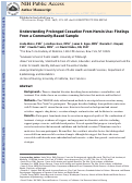 Cover page: Understanding Prolonged Cessation from Heroin Use: Findings from a Community-Based Sample