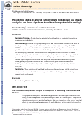 Cover page: Monitoring states of altered carbohydrate metabolism via breath analysis