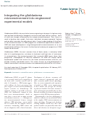 Cover page: Integrating the glioblastoma microenvironment into engineered experimental models