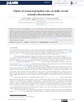 Cover page: Effects of sound segregation cues on multi-sound intensity discrimination.