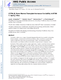 Cover page: C57BL/6J bone marrow transplant increases sociability in BTBR T+ Itpr3tf/J mice