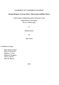 Cover page: Seismic Response to Ocean Waves: Microseisms and Plate Waves