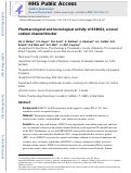 Cover page: Pharmacological and toxicological activity of RSD921, a novel sodium channel blocker