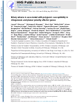 Cover page: Biliary atresia is associated with polygenic susceptibility in ciliogenesis and planar polarity effector genes