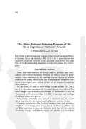 Cover page: The Citrus Budwood Indexing Program of the Citrus Experiment Station of Acireale