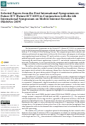 Cover page: Selected Papers from the First International Symposium on Future ICT (Future-ICT 2019) in Conjunction with the 4th International Symposium on Mobile Internet Security (MobiSec 2019).