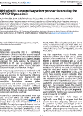 Cover page: Hidradenitis suppurativa patient perspectives during the COVID-19 pandemic