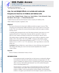 Cover page: Age, Sex and Weight Effects on Lactate and Leukocyte Response to Exercise in Children and Adolescents.