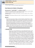 Cover page: 2 Gene Expression Studies in Mosquitoes