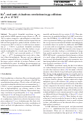 Cover page: KS0- and (anti-)Λ-hadron correlations in pp collisions at s=13 TeV