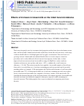 Cover page: Effects of triclosan in breast milk on the infant fecal microbiome