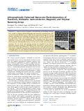 Cover page: Lithographically Patterned Nanoscale Electrodeposition of Plasmonic, Bimetallic, Semiconductor, Magnetic, and Polymer Nanoring Arrays