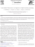 Cover page: Laser-induced fluorescence ion diagnostics in light of plasma processing