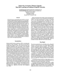 Cover page: Improving Associative Memory Capacity: One-Shot Learning in Multilayer Hopfield Networks