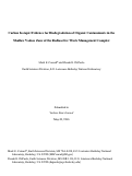 Cover page: Carbon isotopic evidence for biodegradation of organic contaminants in the shallow vadose 
zone of the radioactive waste management complex