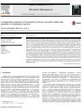 Cover page: Comparative analyses of transport proteins encoded within the genomes of Leptospira species