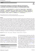 Cover page: Somatostatin analogues in treatment-refractory meningioma: a systematic review with meta-analysis of individual patient data