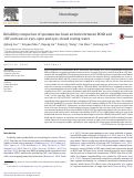 Cover page: Reliability comparison of spontaneous brain activities between BOLD and CBF contrasts in eyes-open and eyes-closed resting states