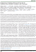 Cover page: Episignatures Stratifying Helsmoortel-Van Der Aa Syndrome Show Modest Correlation with Phenotype