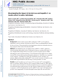 Cover page: Disentangling the impact of alcohol use and hepatitis C on insulin action in Latino individuals