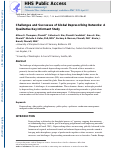 Cover page: Challenges and Successes of Global Deprescribing Networks: A Qualitative Key Informant Study.