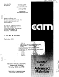 Cover page: A FINITE ELEMENT METHOD FOR THE STUDY OF SOLIDIFICATION PROCESSES IN THE PRESENCE OF NATURAL CONVECTION