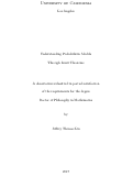 Cover page: Understanding Probabilistic Models Through Limit Theorems