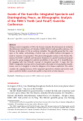 Cover page: Guests of the Guerrilla: Integrated Spectacle and Disintegrating Peace, an Ethnographic Analysis of the FARC's Tenth (and Final?) Guerrilla Conference