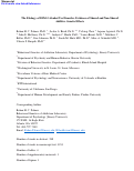 Cover page: The etiology of DSM-5 alcohol use disorder: Evidence of shared and non-shared additive genetic effects