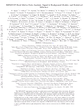 Cover page: XENON1T dark matter data analysis: Signal and background models and statistical inference